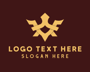 Expensive - Luxury Style Crown logo design