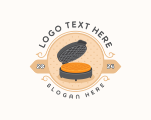 Dessert - Dessert Waffle Bakery logo design