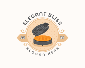 Emblem - Dessert Waffle Bakery logo design
