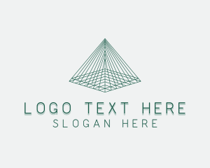 Developer - Pyramid Architecture Developer logo design