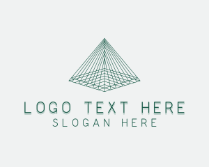 Investment - Pyramid Architecture Developer logo design