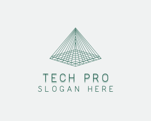 Pyramid Architecture Developer logo design