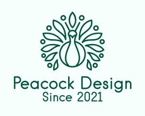 Peacock - Fashion Peacock Bird logo design