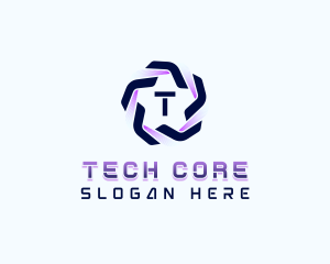 Cyberspace Programming App logo design