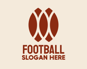 American Football Sport logo design