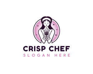 Cupcake Sweets Bakery logo design