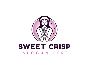 Cupcake Sweets Bakery logo design