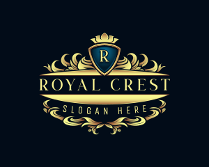 Royal Crest Ornament logo design