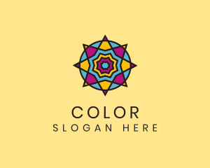 Multicolor Star Pattern  Logo