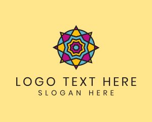 Shape - Multicolor Star Pattern logo design