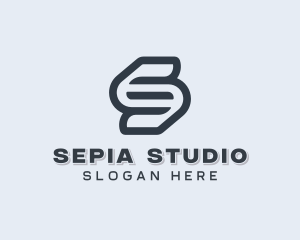 Company Studio Letter S logo design