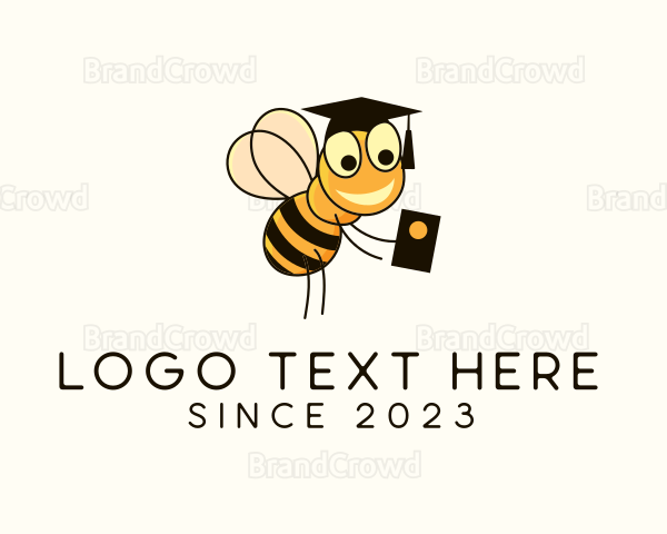 Bumblebee Academy Graduation Logo