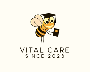 Educational - Bumblebee Academy Graduation logo design
