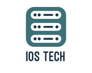 Ios - Computer Server App logo design