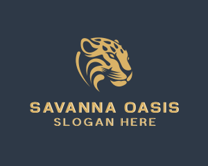 Savanna - Cheetah Wild Animal logo design