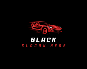 Fast Car Racing Logo