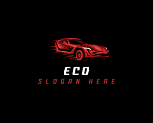 Fast Car Racing Logo