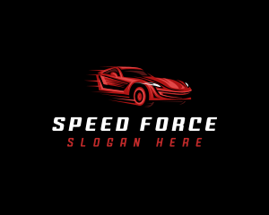 Fast Car Racing logo design