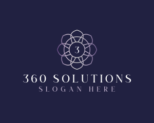 Floral Elegant Bloom logo design