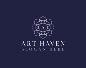 Floral Elegant Bloom logo design