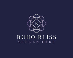 Floral Elegant Bloom logo design