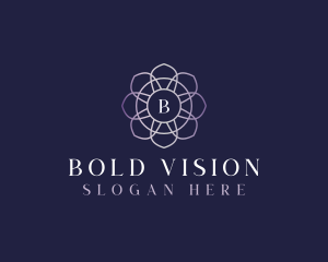 Floral Elegant Bloom logo design