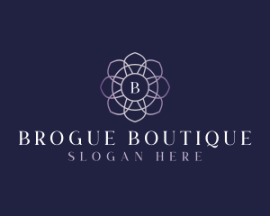 Floral Elegant Bloom logo design