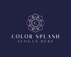 Floral Elegant Bloom logo design