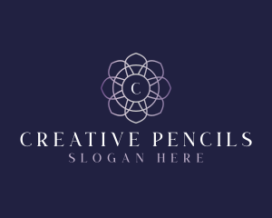 Floral Elegant Bloom logo design