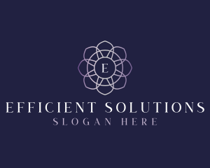 Floral Elegant Bloom logo design