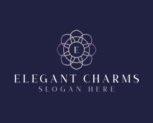 Floral Elegant Bloom logo design