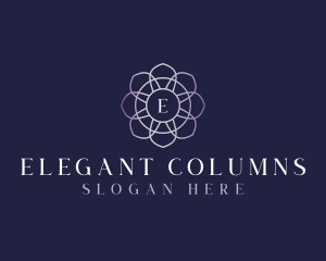 Floral Elegant Bloom logo design