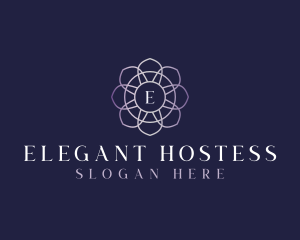 Floral Elegant Bloom logo design