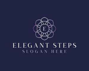 Floral Elegant Bloom logo design