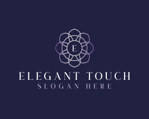 Floral Elegant Bloom logo design