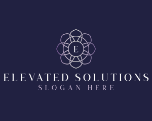 Floral Elegant Bloom logo design