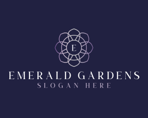 Floral Elegant Bloom logo design