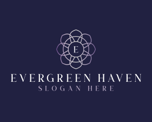 Floral Elegant Bloom logo design