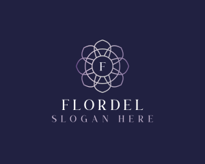 Floral Elegant Bloom logo design