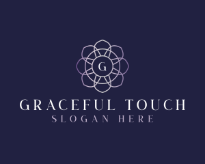 Floral Elegant Bloom logo design