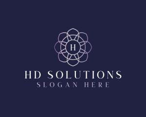 Floral Elegant Bloom logo design