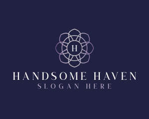 Floral Elegant Bloom logo design