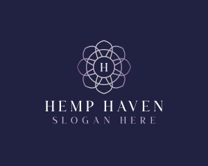 Floral Elegant Bloom logo design