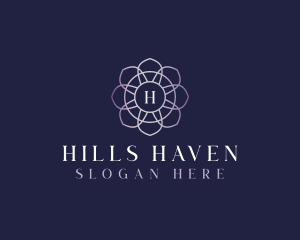 Floral Elegant Bloom logo design