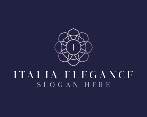 Floral Elegant Bloom logo design