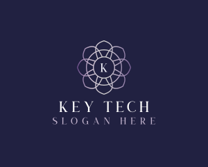 Floral Elegant Bloom logo design