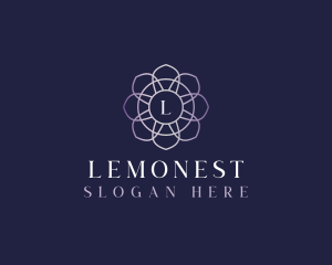 Floral Elegant Bloom logo design