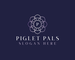 Floral Elegant Bloom logo design