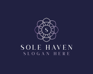 Floral Elegant Bloom logo design