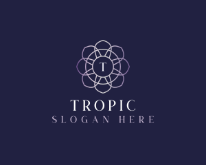 Floral Elegant Bloom logo design